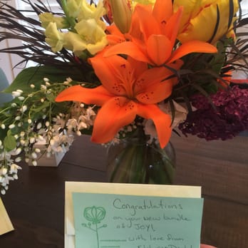 Edelweiss Dental - Flowers the office sent to our home after the birth of our first child. They pay attention to all details, of both you and your teeth! - General Dentistry Near Me - Portland, Oregon