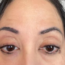 Lash Envy - Dana Park - Lash lift the next day.