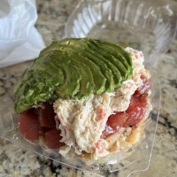 Kawamata Seafood - regular bowl w/ ahi tuna, crab, and avo - Hawaiian Near Me - Dana Point, California Kawamata Seafood - regular bowl w/ ahi tuna, crab, and avo - Hawaiian Near Me - Dana Point, California