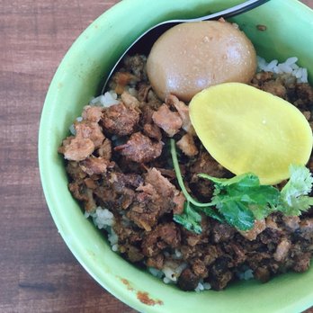 Memory Corner - Taiwanese meat sauce on rice - Taiwanese Near Me - Richmond, British Columbia