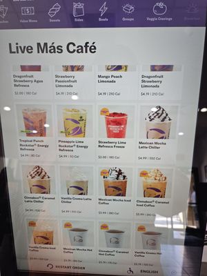 Menu photo 3 Taco Bell - Live Más Café Irvine, CA
