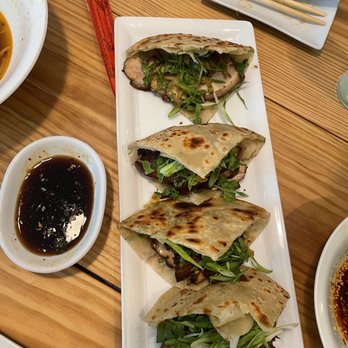 Sweet Chive - Scallion Pancake with Five Spice Pork? - Sushi Bars Near Me - Austin, Texas Sweet Chive - Scallion Pancake with Five Spice Pork? - Sushi Bars Near Me - Austin, Texas