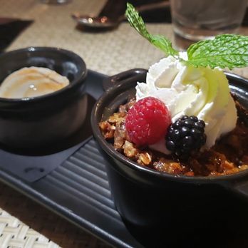 Cabernet Grill - Butterscotch bread pudding - Seafood Near Me - Fredericksburg, Texas