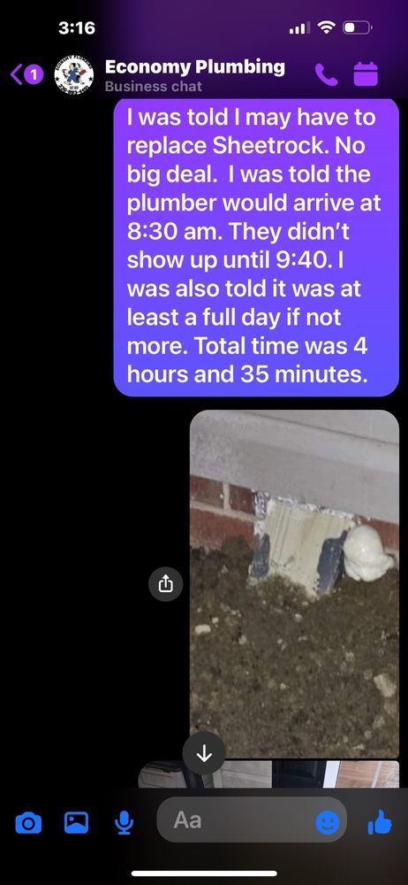 Slide of Economy Plumbing