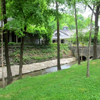 The Jack Daniel Distillery - The grounds outside are beautiful - Distilleries Near Me - Lynchburg, Tennessee