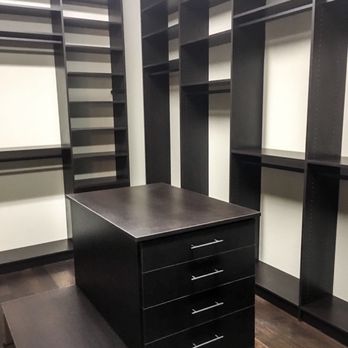 Cutting Edge Closets - The dark color we wanted. - Cabinetry Near Me - Tomball, Texas