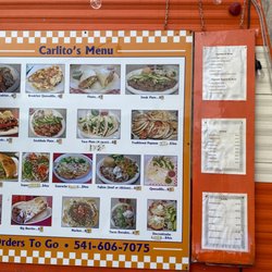Carlito’s Pupuseria  - Menu