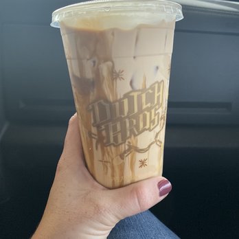 Dutch Bros Coffee - Kicker with an extra shot - Coffee & Tea Near Me - Mesa, Arizona Dutch Bros Coffee - Kicker with an extra shot - Coffee & Tea Near Me - Mesa, Arizona