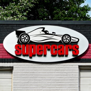Supercars Garage Auto Repair - Supercars Sign - Custom LED Channel - From our Custom Fabrication Department. We do signs! - Auto Repair Near Me - Metuchen, New Jersey