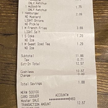 McDonald's - This is what me and my mother were supposed to get. - Fast Food Near Me - Luzerne, Pennsylvania
