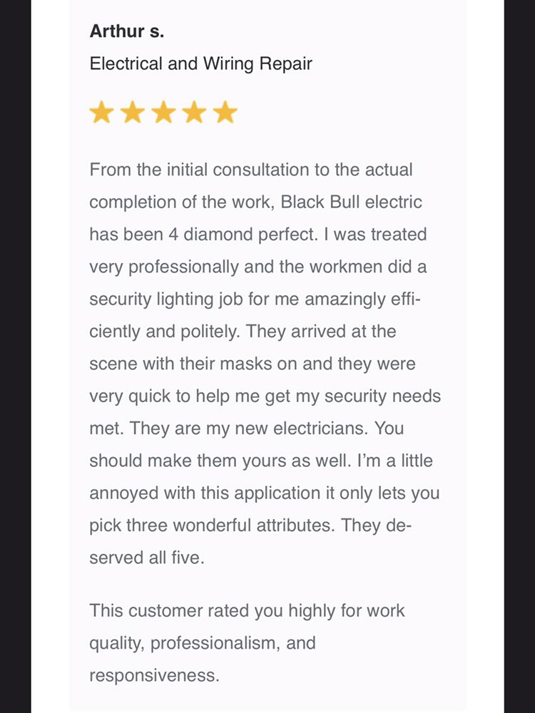 Slide of Black Bull Electric