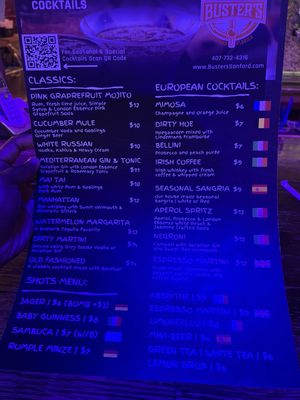 Menu photo 5 Buster's Bistro Sanford, FL