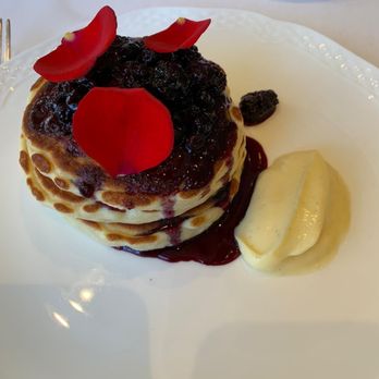 Langdon Hall Dining - Lemon blueberry flapjacks - Wine Bars Near Me - Cambridge, Ontario Langdon Hall Dining - Lemon blueberry flapjacks - Wine Bars Near Me - Cambridge, Ontario