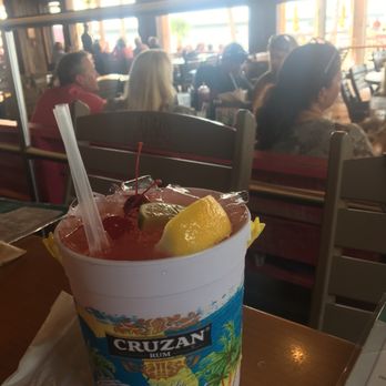 LuLu's Destin - Cruzan Infusion bucket alcoholic drink - Seafood Near Me - Destin, Florida