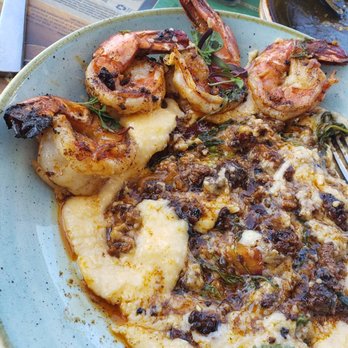 Draft - Delicious Chorizo shrimp and grits - American Near Me - San Diego, California