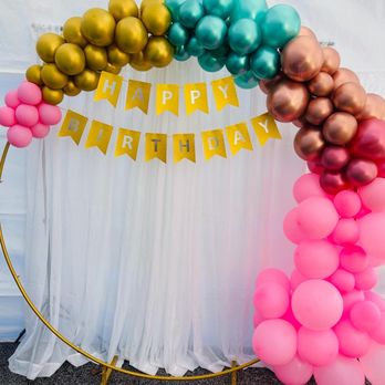 Blooming Party Services - Balloons Arch - Bounce House Rentals Near Me Blooming Party Services - Balloons Arch - Bounce House Rentals Near Me
