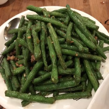 Koi Palace - Stir-fried spring bean & minced pork with spicy garlic sauce - Dim Sum Near Me - Milpitas, California Koi Palace - Stir-fried spring bean & minced pork with spicy garlic sauce - Dim Sum Near Me - Milpitas, California