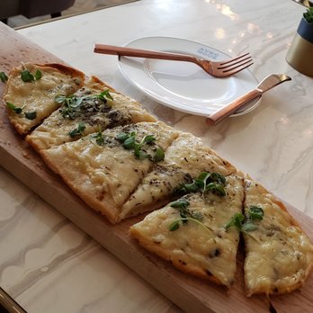 L'Ermitage - Bianca Flatbread - French Near Me - Beverly Hills, California L'Ermitage - Bianca Flatbread - French Near Me - Beverly Hills, California
