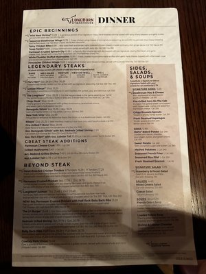 Menu photo 3 LongHorn Steakhouse Warrington, PA Menu photo 3 LongHorn Steakhouse Warrington, PA