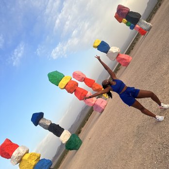 Seven Magic Mountains - Public Art Near Me - Las Vegas, Nevada