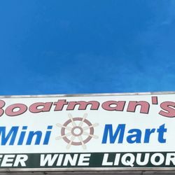Boatman’s Mini Mart - Sign