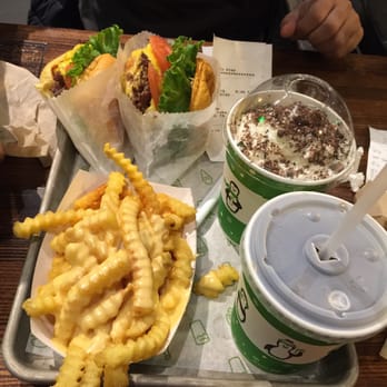 Shake Shack Buckhead - Cheese fries + shack burger + peppermint chocolate milkshake - Burgers Near Me - Atlanta, Georgia Shake Shack Buckhead - Cheese fries + shack burger + peppermint chocolate milkshake - Burgers Near Me - Atlanta, Georgia