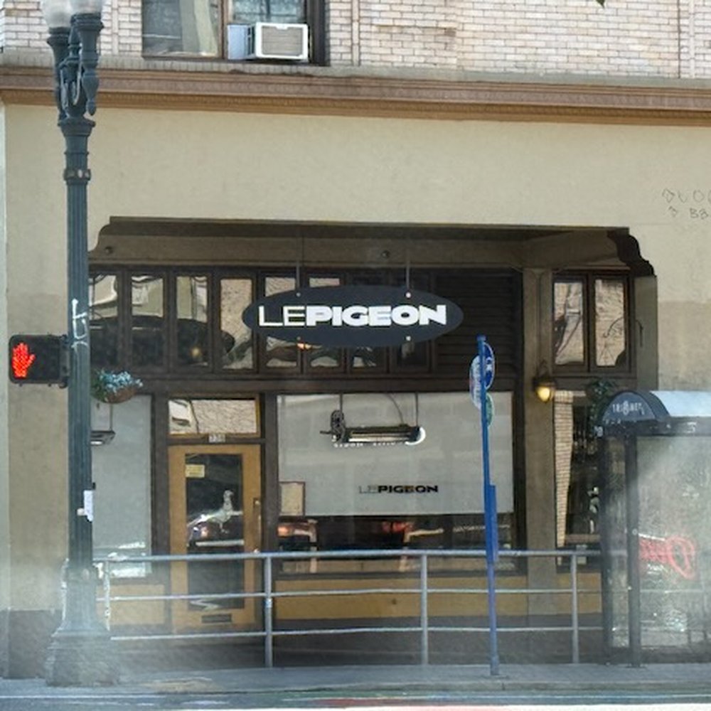 Le Pigeon - the unassuming storefront on E. Burnside - French Near Me - Portland, Oregon Le Pigeon - the unassuming storefront on E. Burnside - French Near Me - Portland, Oregon