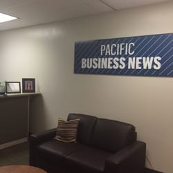 Pacific Business News - Front desk area