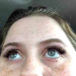 Absolute Skin Salon - Completed result of eyebrows, and lash extensions.