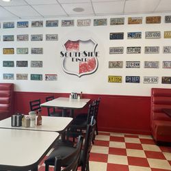 License plate wall
