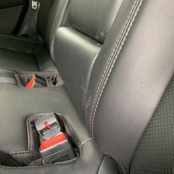 Enterprise Rent-A-Car - Spilled liquid and crumbs in backseat - Car Rental Near Me - Monsey, New York