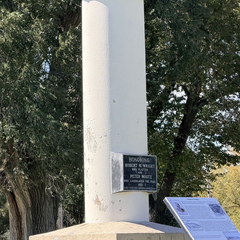 Wright Park - Monument to the founder - Parks Near Me - Dodge City, Kansas Wright Park - Monument to the founder - Parks Near Me - Dodge City, Kansas