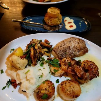 River & Post - Grilled Seafood Plate. - Lounges Near Me - Jacksonville, Florida