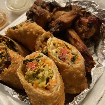 Utensilz Optional - Veggie Egg Rolls and Lemon Pepper wings - Food Trucks Near Me Utensilz Optional - Veggie Egg Rolls and Lemon Pepper wings - Food Trucks Near Me
