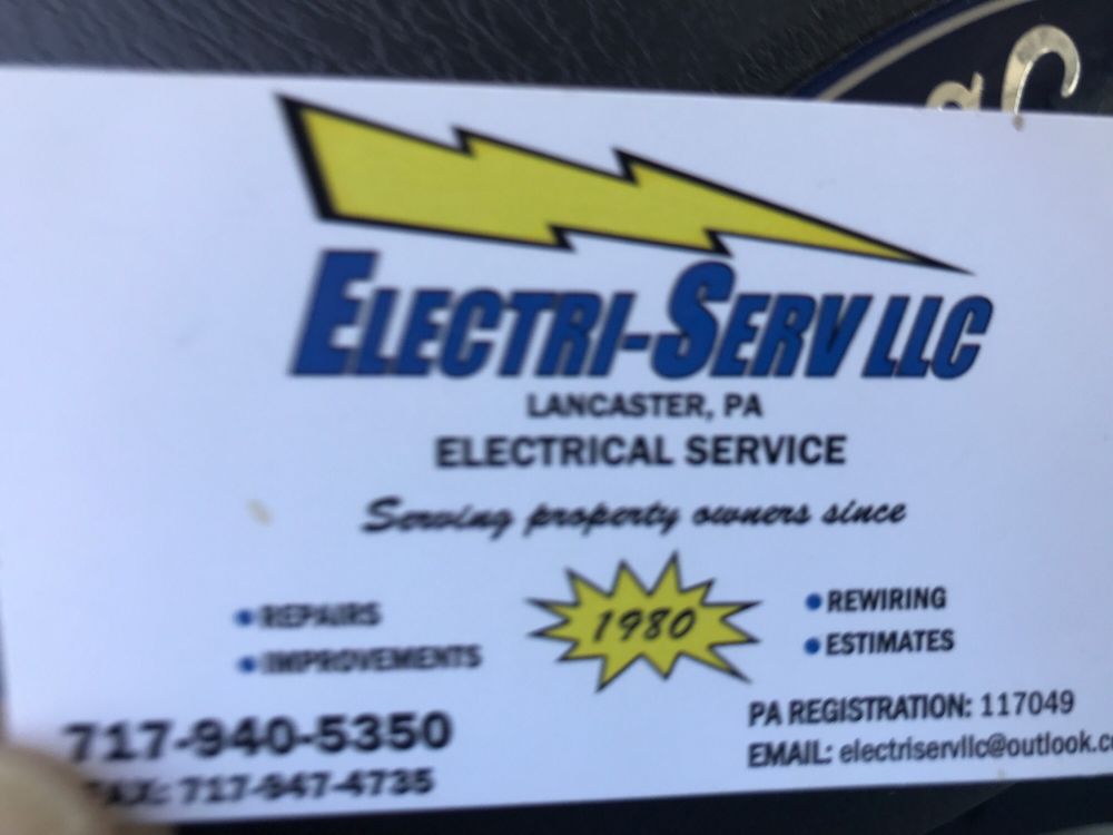ELECTRISERV Updated April 2024 Lancaster, Pennsylvania
