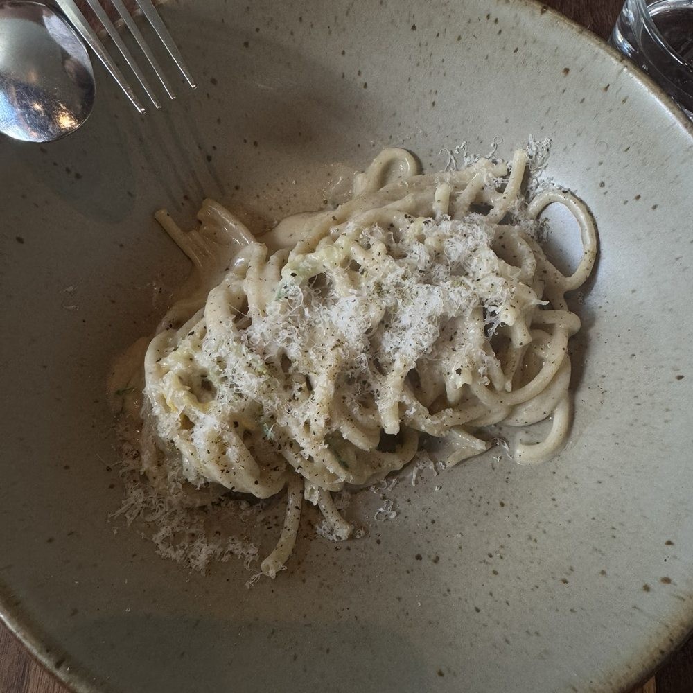 Flour + Water - black pepper bucatini - Italian Near Me - San Francisco, California Flour + Water - black pepper bucatini - Italian Near Me - San Francisco, California