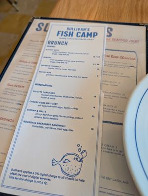 Menu photo 1 Sullivan’s Fish Camp Sullivan's Island, SC Menu photo 1 Sullivan’s Fish Camp Sullivan's Island, SC
