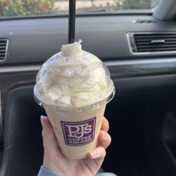 PJ's Coffee - King cake velvet ice