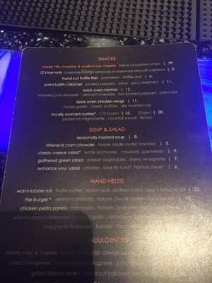Menu photo 2 Capiz Lounge Boston, MA