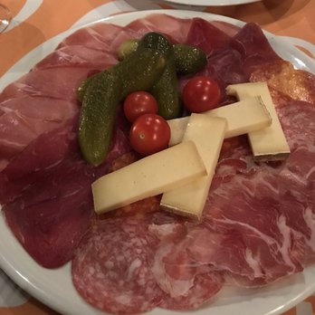 Ristorante del Barcaioli - Cold cuts platter very good - Italian Near Me - Morcote, TI