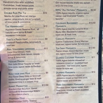 Red Mountain Grill - Menu - Bars Near Me - Dillon, Colorado Red Mountain Grill - Menu - Bars Near Me - Dillon, Colorado