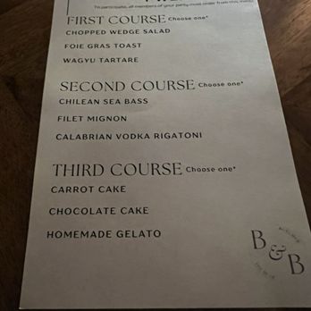 Butcher & The Bear - Chicago Restaurant Week Menu - Steakhouses Near Me - Chicago, Illinois