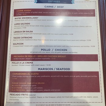 Tipicos Los Amigos - Menu - Mexican Near Me - Sterling, Virginia