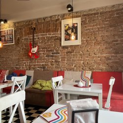 Pan Naleśnik - Inside the café.