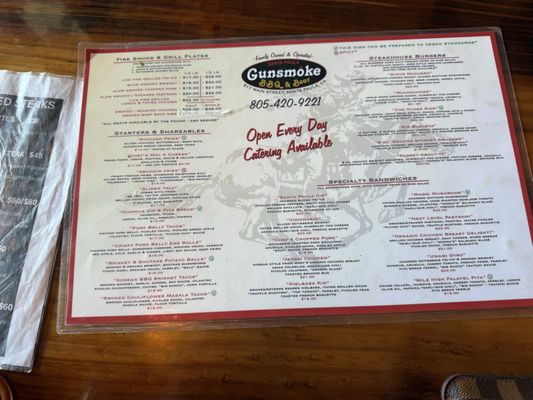 Menu photo 7 Gunsmoke BBQ Santa Paula, CA Menu photo 7 Gunsmoke BBQ Santa Paula, CA