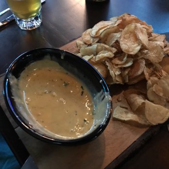 The Rim - Street corn queso - delicious! - American Near Me - Burleson, Texas