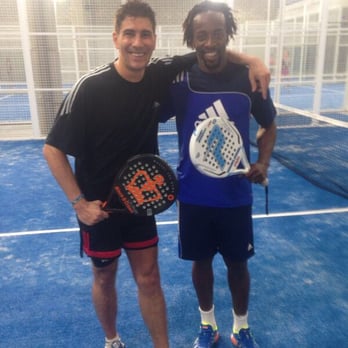 Padel Central - Sidney Govou a découvert le Padel à Padel Central Lyon ! #govou #padel #lyon - Sports Clubs Near Me - Dardilly, 69
