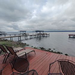 View from the dock