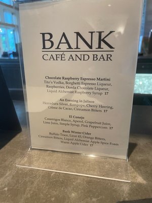 BANK Café and Bar by null
