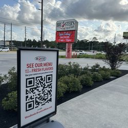 Outside